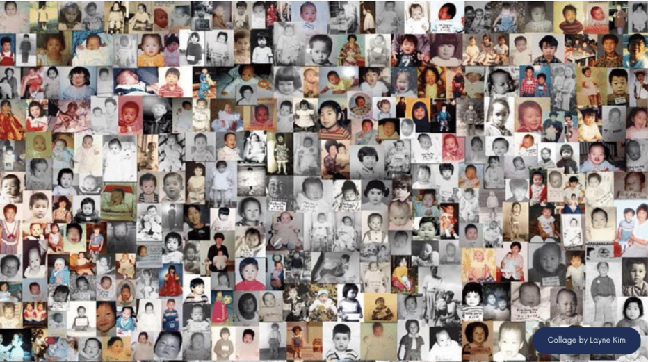 Korean Adoptees Want to Stop IA: Korean Adoptees Worldwide Network, Thanks to Layne Kim Collage
